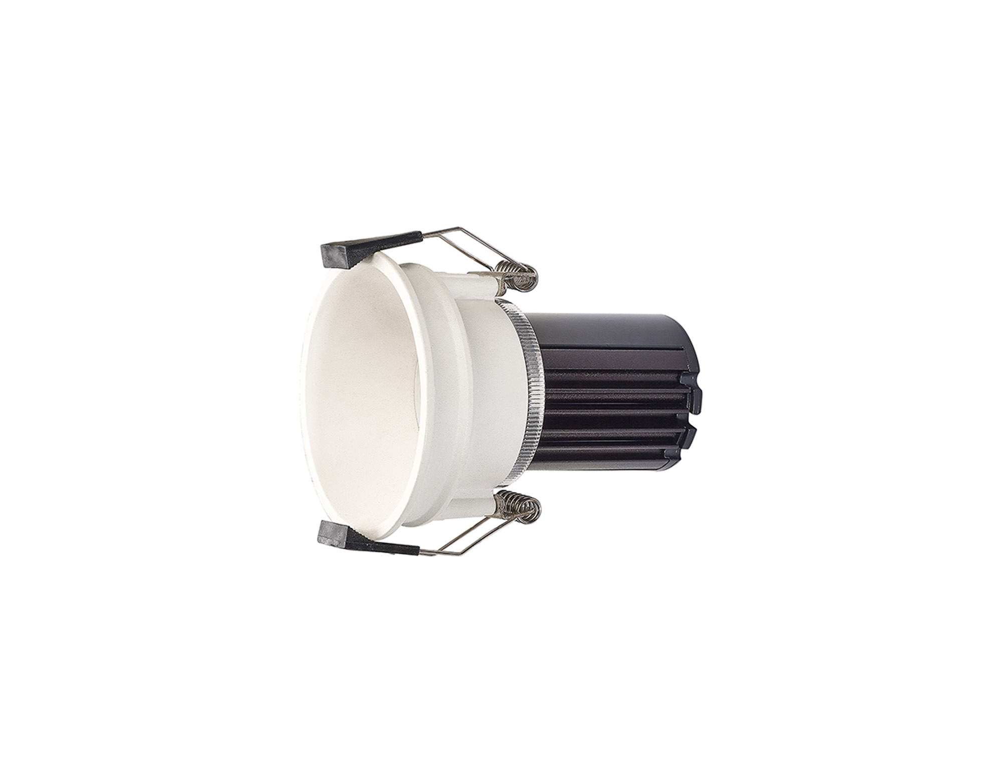DM201618  Bania 8S 8W ,180mA 480lm 3000K 60° LED Engine, White IP20 Fixed Recessed Spotlight , 5yrs Warranty